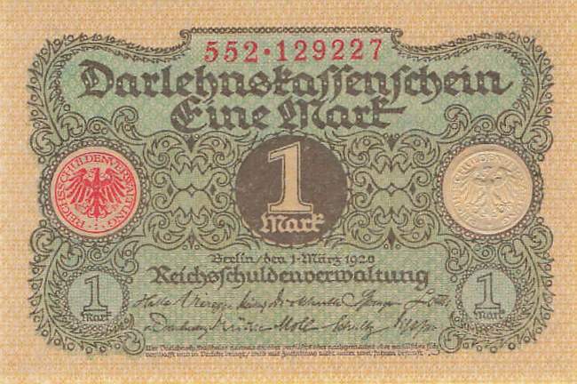 1 Mark 1920